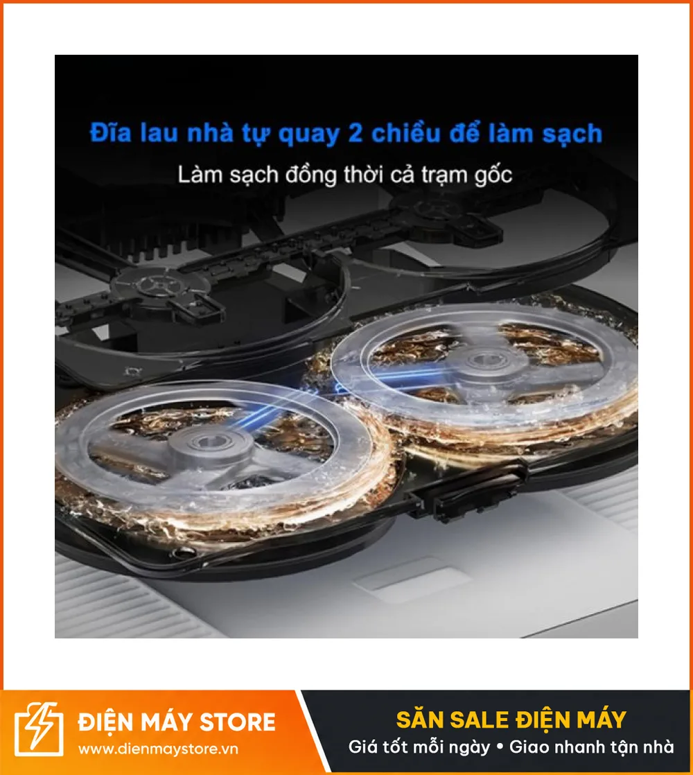 Ecovacs Deebot T30C 2026 Robot H&uacute;t Bụi Lau Nh&agrave; Tự Động