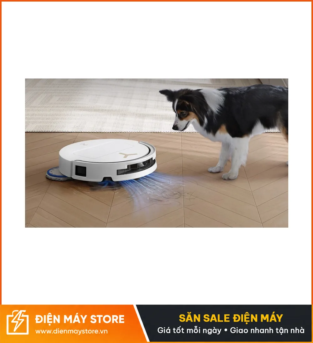Ecovacs T50 Pro Omni Gen 3 Robot H&uacute;t Bụi Lau Nh&agrave; Tự Động