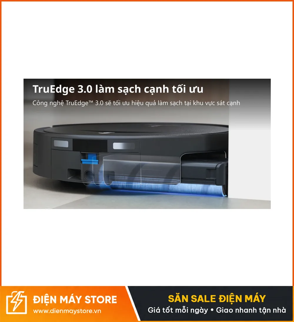 Ecovacs T80S Omni 2027 Robot H&uacute;t Bụi Lau Nh&agrave; Tự Động