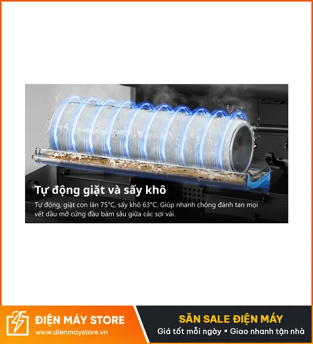 Ecovacs T80S Omni 2027 Robot H&uacute;t Bụi Lau Nh&agrave; Tự Động