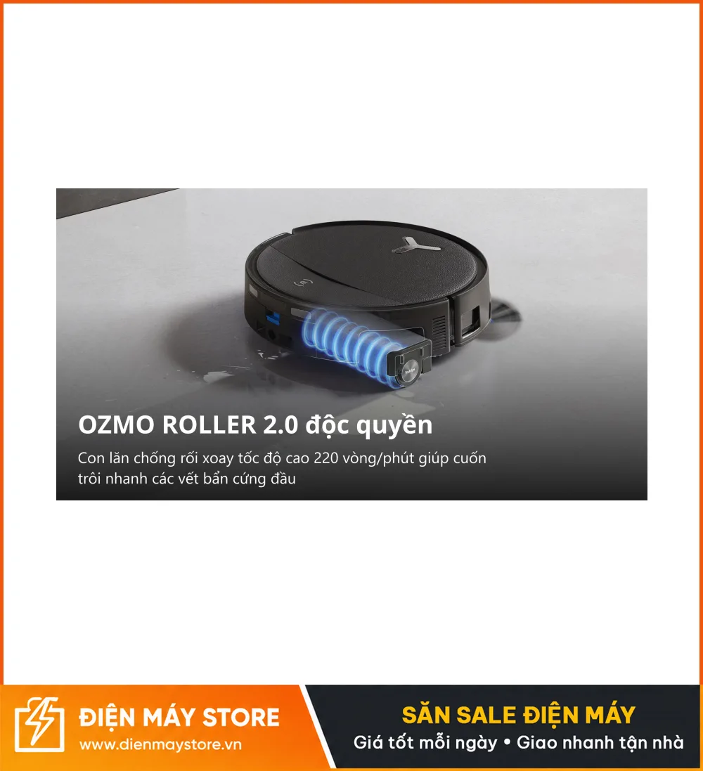 Ecovacs T80S Omni 2027 Robot H&uacute;t Bụi Lau Nh&agrave; Tự Động