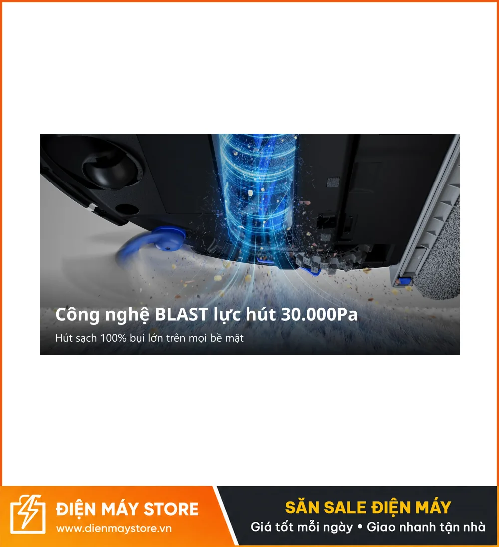 Ecovacs T90 Pro Omni Robot H&uacute;t Bụi Lau Nh&agrave; 2026