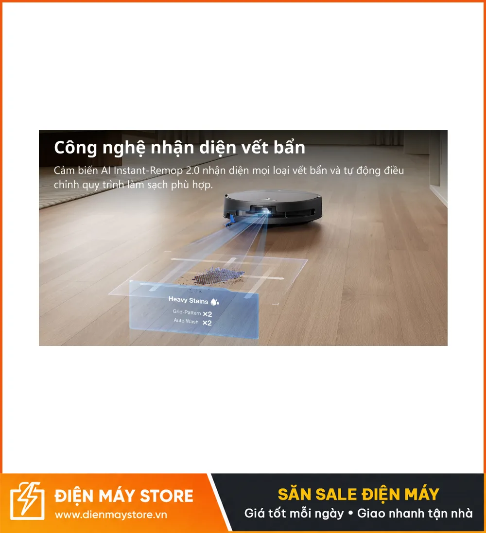 Ecovacs T90 Pro Omni Robot H&uacute;t Bụi Lau Nh&agrave; 2026