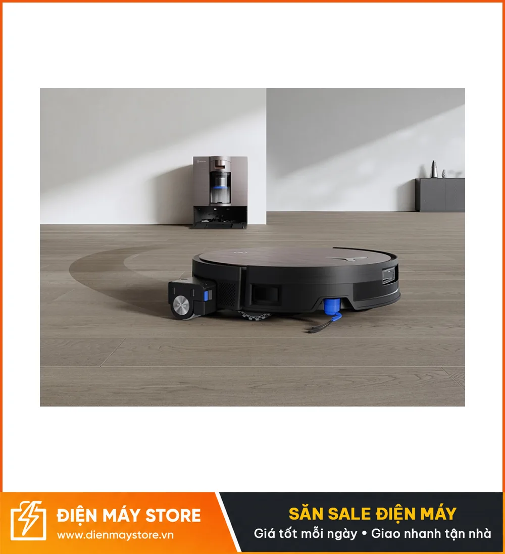 Ecovacs Deebot X11 OmniCyclone Robot H&uacute;t Bụi Lau Nh&agrave; Th&ocirc;ng Minh 2025