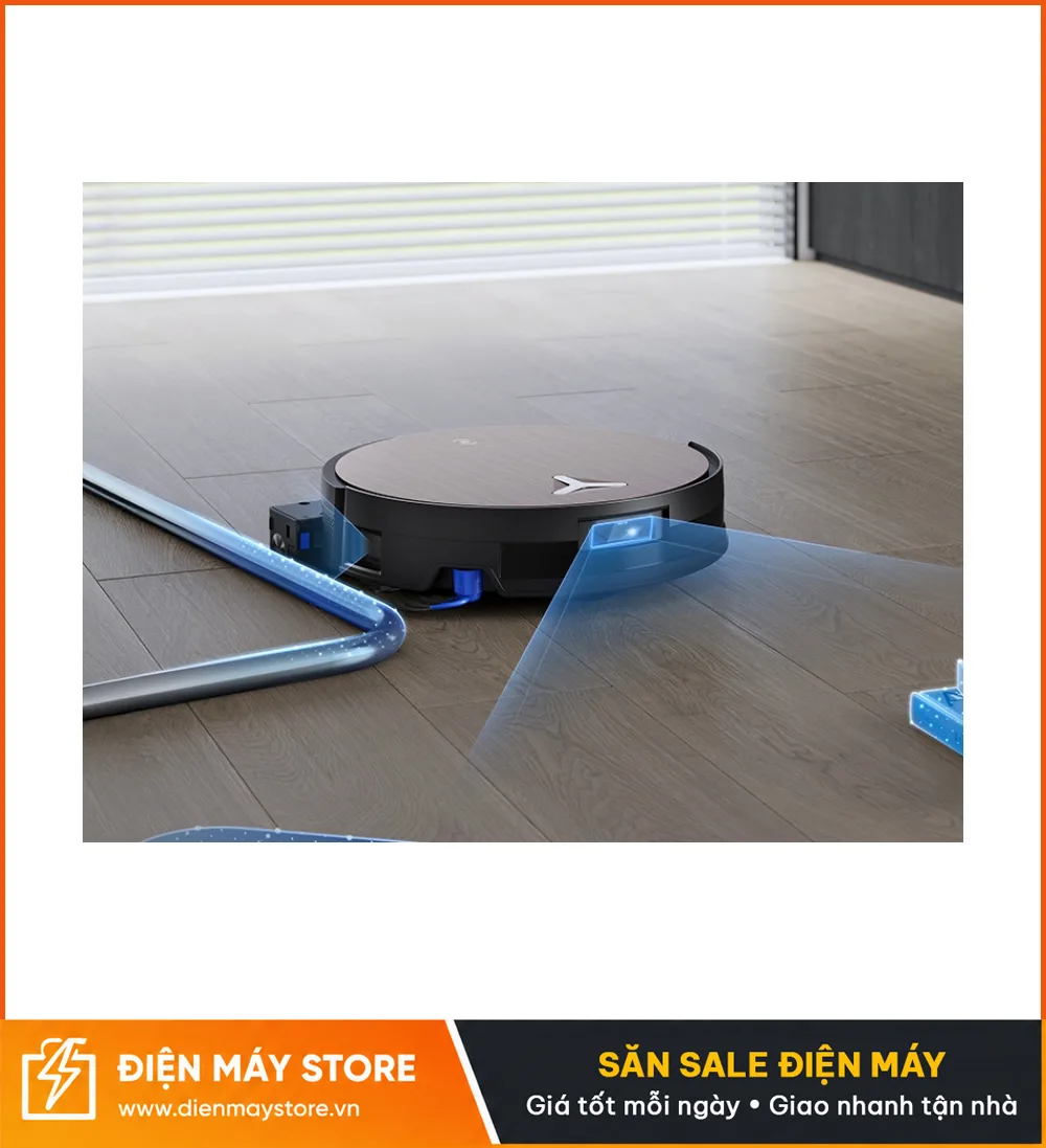 Ecovacs Deebot X11 OmniCyclone Robot H&uacute;t Bụi Lau Nh&agrave; Th&ocirc;ng Minh 2025