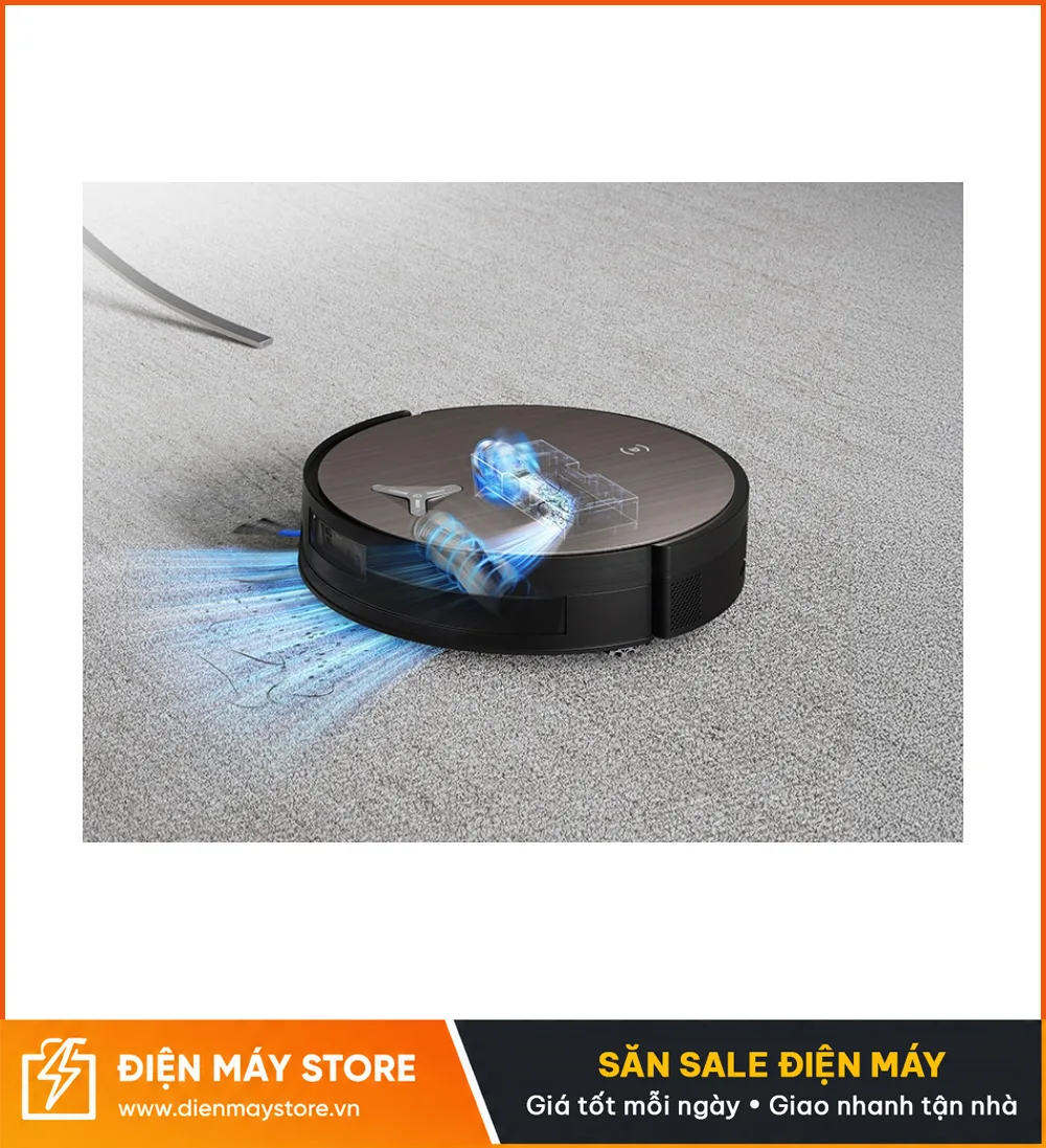 Ecovacs Deebot X11 OmniCyclone Robot H&uacute;t Bụi Lau Nh&agrave; Th&ocirc;ng Minh 2025