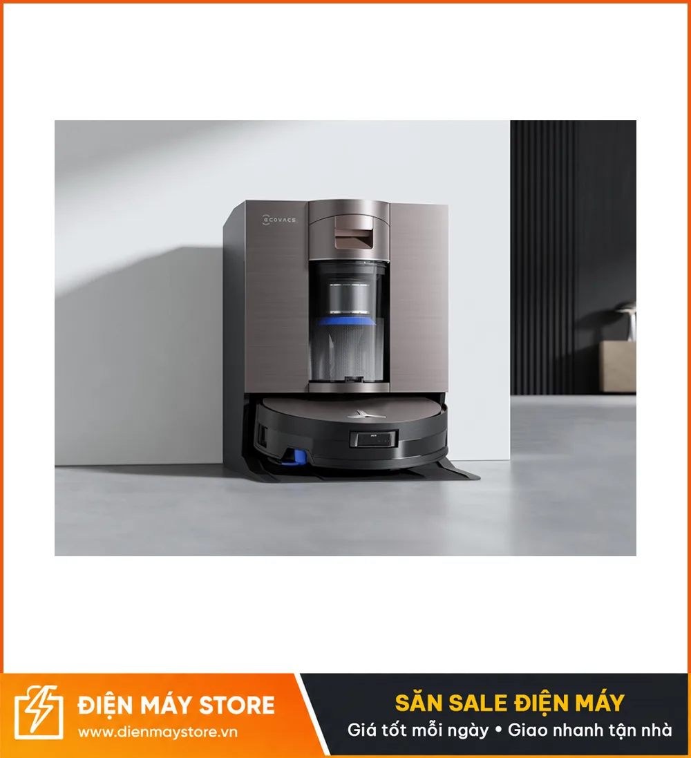 Ecovacs Deebot X11 OmniCyclone Robot H&uacute;t Bụi Lau Nh&agrave; Th&ocirc;ng Minh 2025
