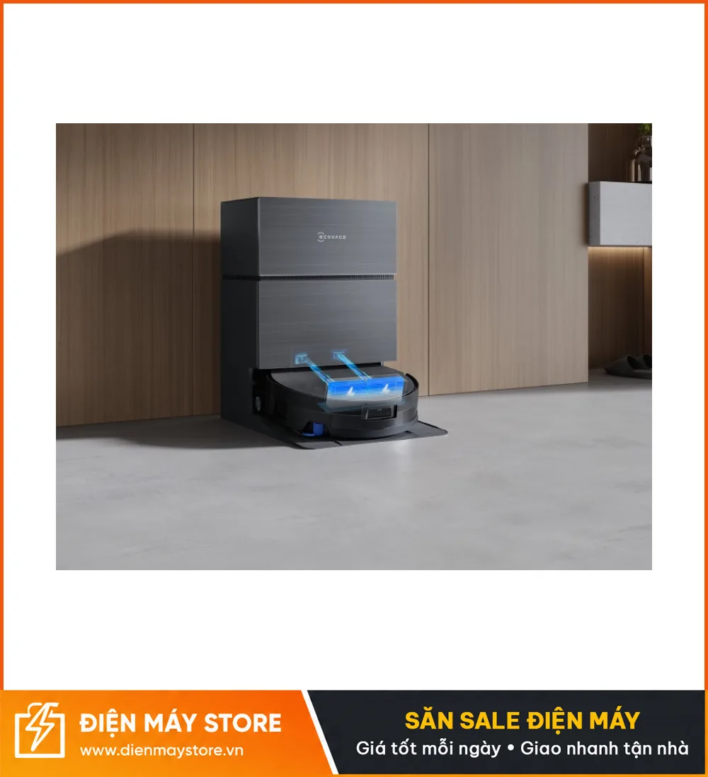 Ecovacs X11 Pro Omni Robot H&uacute;t Bụi Lau Nh&agrave; Th&ocirc;ng Minh 2025