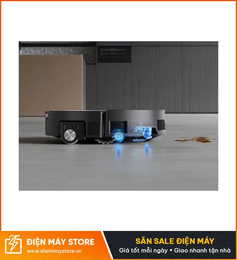 Ecovacs X11 Pro Omni Robot H&uacute;t Bụi Lau Nh&agrave; Th&ocirc;ng Minh 2025