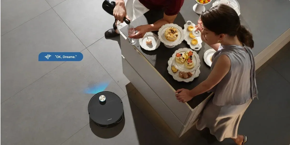 Robot h&uacute;t bụi lau nh&agrave; Dreame X60 Ultra