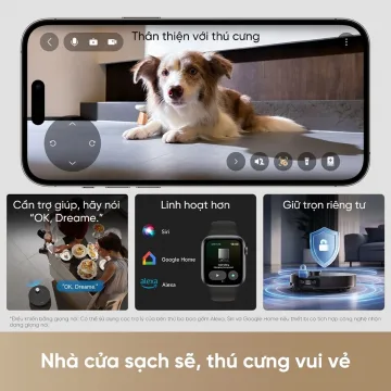 Robot hút bụi lau nhà Dreame X60 Ultra