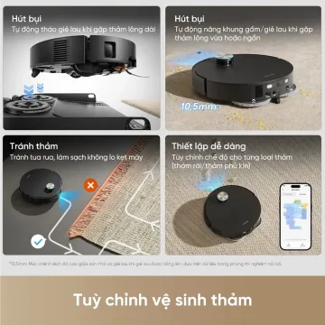 Robot hút bụi lau nhà Dreame X60 Ultra
